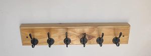Natural Wooden <b>Wall</b> Hanger Cheap Price Elegant <b>Wall</b> <b>Hook</b> Rack for Clothes Bags <b>Keys</b> and Home Organization - Product Image 5