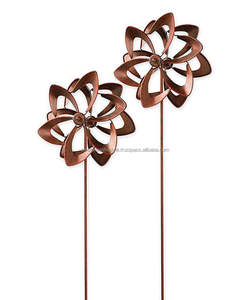 Estacas Decorativas Metálicas Resistentes a la Intemperie para Jardín, Patio y Césped, Soportes Fuertes de Hierro para Plantas - Product Image 6