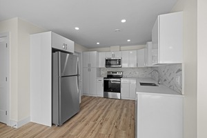 Meubles de cuisine modernes en pin massif et céramique Home WIT PRODUCE RTA 20250124, panneaux de porte muraux plats, résistants à l'eau, faciles à assembler - Product Image 3