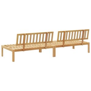 Set di mobili da giardino in legno massello di Acacia 2 pezzi Pallet da 2 pezzi - Product Image 5