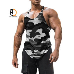 Singlet de sport pour homme en tissu doux sans manches - Product Image 2