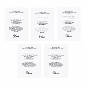 Papel de Algodón con Borde Decorativo, Impresión en Negro, Hecho a Mano, Hojas de Papelería de Lujo al por Mayor - Product Image 1