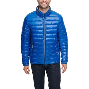 <b>Men</b>’s <b>Fur</b> <b>Hood</b> Puffer Jacket Leather Look Winter <b>Coat</b> Warm Quilted Casual Outdoor Jacket Fashion Custom Private Label Wholesale - Product Image 1