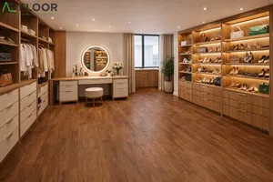 พื้น SPC แบบคลิ๊กล็อคไร้รอยต่อ ยี่ห้อ ATTFloor จากเวียดนาม เป็นมิตรต่อสิ่งแวดล้อม กันน้ำ รับประกัน 5 ปี พื้นผิวไวนิลทนทาน เหมาะสำหรับที่อยู่อาศัย - Product Image 6