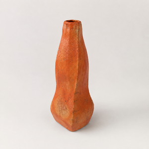 Handmade Ceramic Origami <b>Vase</b> Flower Vessel Textured Art Vessel for Home Decor - Product Image 5