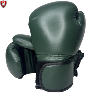 SUMROOS SI <b>Leather</b> Boxing Gloves with Adjustable <b>Wrist</b> <b>Strap</b> Protective & Comfortable Design-Durable Training Gear - Product Image 4