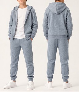 [Ensemble de tenue d'automne pour garçons] Ensemble de tenue d'automne pour garçons, haut à manches longues et pantalon long de style sport décontracté, adapté aux garçons âgés de 8 à 12 ans - Product Image 3