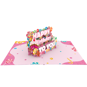 Fabricant de cartes 3D pop-up, cartes de vœux d'anniversaire 3D faites à la main, cartes d'anniversaire premium avec enveloppe, cartes 3D, fournisseur OEM B2B - Product Image 4