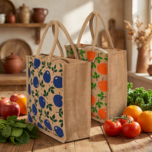 Natural Jute Food Grade <b>Bag</b> for Environment Friendly Food Packaging - Product Image 5