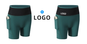 Shorts Deportivos de Lona para Mujer, Cintura Alta, Secado Rápido, Transpirables, Ecológicos, con Bolsillos Funcionales, para Correr, Senderismo y Entrenamiento al Aire Libre - Product Image 5