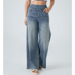 Último Diseño, Jeans Personalizados para Mujer, Jeans Ajustados, Jeans de Pierna Recta, Pantalones Casuales de Longitud Completa - Product Image 2