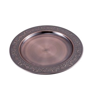 จานรองโลหะขัดเงาอย่างดี สะท้อนความสง่างามและมีสไตล์ ผลิตอย่างประณีตโดย KRAFT WORLD ในอินเดีย - Product Image 5