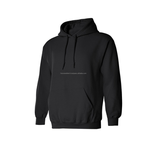 Pull à capuche à manches longues avec logo personnalisé de haute qualité pour hommes, survêtement deux pièces, vêtements de sport, survêtement, coton mélangé de base - Product Image 2