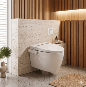 Inodoro Inteligente de Cerámica Wismart 109, Montado en la Pared, con Drenaje en Forma de S, Garantía de 5 Años, para Uso en Hospitales y Restaurantes - Product Image 3