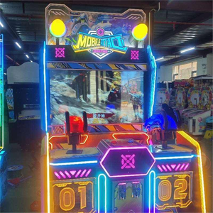 Coin Operated Gun Shooting Mobile Attack Arcade Machine High Definition Large Screen 2 PL <b>Electronic</b> Force-Feedback Light Gun - Product Image 5