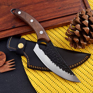 Couteau de Chef Moderne Fait Main en Acier Damas, Lames OEM/ODM Personnalisées en Gros, Utilitaire de Cuisine, Compatible Lave-Vaisselle - Product Image 1