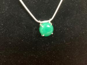 Pendientes de cadena de serpiente de plata hechos a mano con ónix verde de calidad AAA, precio de oferta, piedra de nacimiento de mayo, joyería de diseño a precio mayorista - Product Image 4