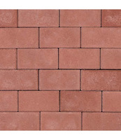 Carrelage en terre cuite rouge naturelle pour extérieur, sol et mur, finition mate rustique, allée, patio, jardin, fabriqué au Bangladesh