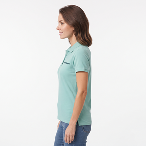 Dernier design, couleur personnalisée, t-shirt polo pour femme, t-shirt polo pour femme, vêtements de plein air, t-shirts polo pour femme - Product Image 6
