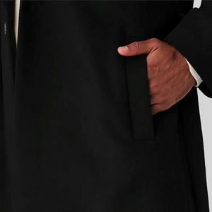 Factory Manufacture New Arrival Winter Wear Long <b>Coat</b> for Men Customized Logo Button Double Breasted Quick <b>Dry</b> Wholesale Men - Product Image 4