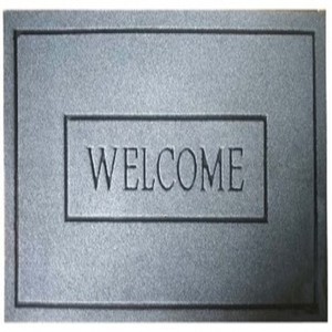 Tapete de Entrada Antideslizante, Lavable, Resistente a las Manchas y Antibacteriano, de Caucho Flocado, 45x75cm, para Uso Interior y Exterior - Product Image 1
