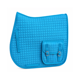 Almohadilla para Silla de Montar de Caballo Estilo Western con Bolsillos de Almacenamiento |   Manta Acolchada para Silla de Montar |   Almohadilla de Montar a Caballo con Forro Polar al por Mayor - Product Image 1