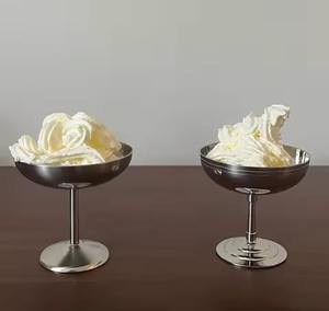 Bol à glace en métal essentiel pour la cuisine à domicile, coupe à dessert en acier inoxydable - Product Image 3