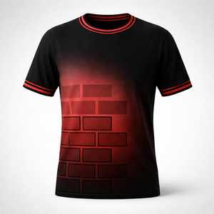 Camiseta deportiva transpirable para hombre, ropa deportiva de secado rápido, camiseta para gimnasio, entrenamiento, fitness, correr, ropa deportiva ligera. - Product Image 1
