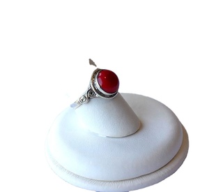 Bague Cocktail en Larimar Naturel, Argent 925, pour Femme, Personnalisable, Technologie OEM, Style Signature Bandeau - Product Image 4