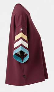 เสื้อยืดคอกลมทรงบ็อกซี่ ยูนิเซ็กส์ วินเทจ ปักลายตามสั่ง สตรีทแวร์ ผ้าคอตตอน 100% แห้งเร็ว - Product Image 4