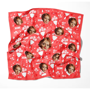 Collection en Gros de Foulards Carrés Imprimés Effet Soie, Design Personnalisé de Qualité Supérieure, pour Hijab et Châle de Cou Tendance - Product Image 2