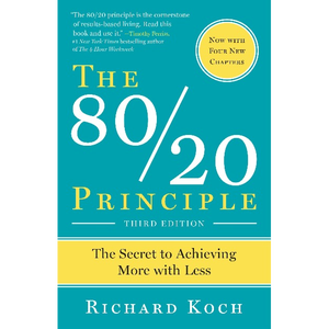 El Principio 80/20 del Autor Richard Koch, Impresión de Libros Personalizados con Tapa Blanda - Product Image 1
