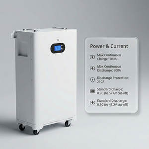 แบตเตอรี่ลิเธียมไอออนพลังงานแสงอาทิตย์51.2โวลต์15kwh 16kwH ใช้ในบ้าน400ah 200ah 100AH LiFePO4การจัดเก็บพลังงานในบ้านความจุสูงง่าย - Product Image 1