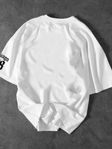 Camisetas deportivas de béisbol y fútbol de poliéster negras con estampado de malla extragrande del fabricante - Product Image 2