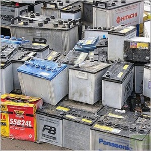 <b>Used</b> Lead Acid Batteries Stacked on <b>Pallets</b> for Recycling and Reuse in Industrial Applications Model 5434 Pb Content 100% - Product Image 4
