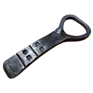 Ouvre-bouteille en fer forgé au design minimaliste avec finition noire mate, tire-bouchon multifonctionnel pour cadeau - Product Image 2
