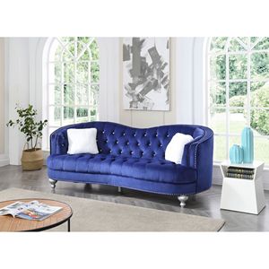 Divano Blu Glory Furniture Jewel G750 S, Elegante Arredamento per Soggiorno - Product Image 4
