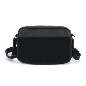Bolso Bandolera de Neopreno con Cierre de Cremallera, Anti-Robo, Portátil, para Hombre, de 7 Pulgadas, para Todas las Temporadas, Color Negro, con Logotipo Personalizado - Product Image 4