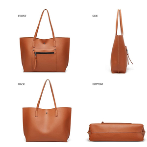 Latest Luxury <b>Ladies</b> Handbags New Custom Design Pu <b>Leather</b> Fashion Tote <b>Bags</b> Shoulder Style Large Capacity Women's Handbags - Product Image 3