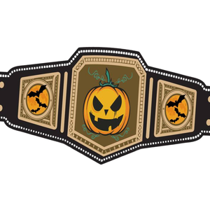 Cinturón de Campeonato de Halloween 2024 con Diseño de Calabaza, Cinturón de Lucha Espeluznante, Personalizable, Edición Limitada, Artículo de Colección - Product Image 2