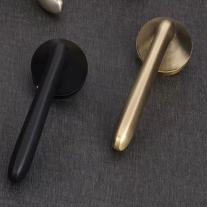 มือจับตู้โลหะคุณภาพพรีเมียมทันสมัยสำหรับเฟอร์นิเจอร์ห้องครัว ห้องน้ำ และสำนักงานที่บ้าน - Product Image 4