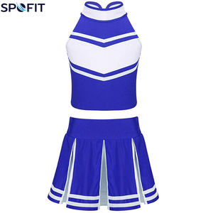 Meilleurs ensembles d'uniformes de cheerleading pour femmes, personnalisés, en gros, dernier design, transfert thermique, 100 % polyester, haute qualité - Product Image 3