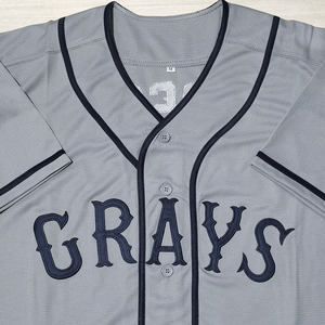 เสื้อเบสบอลทีมโจช กิบสัน โฮมสเตด เกรย์ส นิโกร์ แนชันแนล ลีก คุณภาพพรีเมียมสำหรับผู้ชาย แบบขายส่ง เสื้อเบสบอลแบบซับลิเมชั่น - Product Image 5