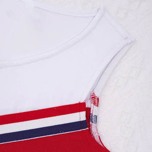 Uniformes de cheerleading en polyester imprimé de haute qualité, design par transfert thermique, embellissements en strass, couleur dégradée, personnalisable - Product Image 3