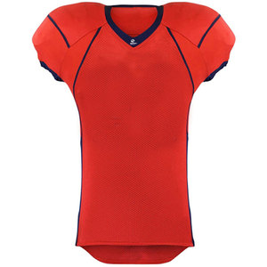 Ensemble Maillot et Pantalon Rembourré de Football Américain, Dernière Conception Sublimée, Vente Directe Usine, Rouge Bleu Marine Uni, Tenue Sportive pour Équipe - Product Image 2