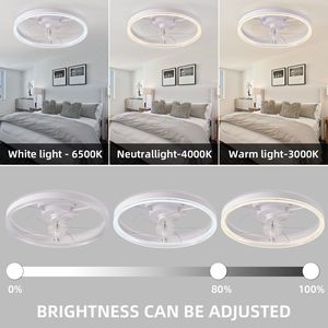 Ventilatore LED RGB da 19,7 Pollici con Luce, Sei Velocità Regolabili, Tre Impostazioni di Temperatura, Rotazione Positiva e Negativa - Cromato - Product Image 6