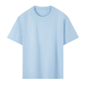 Men's <b>Black</b> Short Sleeve O-Neck <b>T</b>-<b>Shirt</b> 100% Cotton Jersey oversize Casual Solid Color <b>Plain</b> Dyed Knitted Design - Product Image 1