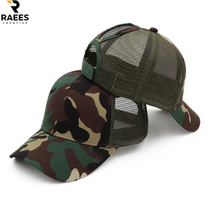 Gorra de béisbol de malla al por mayor, gorra deportiva informal de secado rápido para camping y viajes, gorras unisex con cierre a presión, hechas en Pakistán - Product Image 6