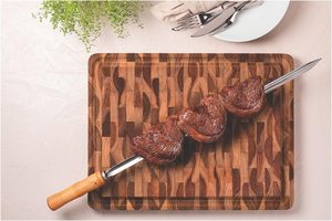 Wooden Rectangle Chopping Board 2.0cm Thick Easy to Clean - Product Image 4