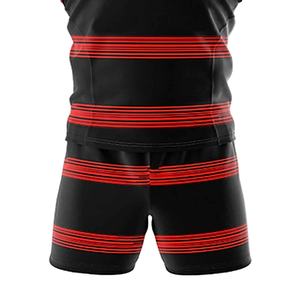 Nouvelle arrivée, vêtements de sport pour hommes, uniforme de rugby, tissu polyester personnalisé, séchage rapide, anti-décoloration, taille adulte, vêtements d'équipe - Product Image 5